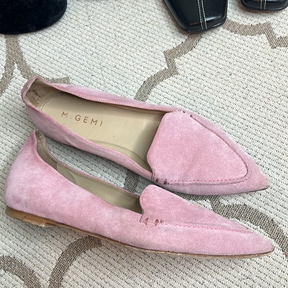 M. Gemi Shoes - M. Gemi WITH A HIDDEN WEDGE The Gia, Ballet Pink Suede